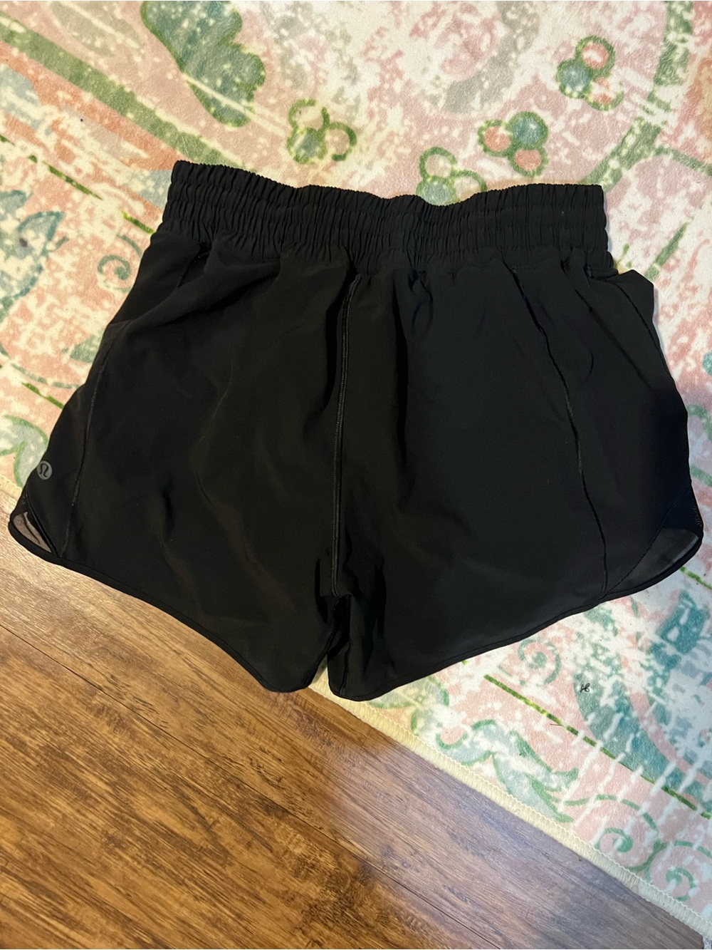lululemon athletica Black Women's Athletic Shorts - High Waist - Picture 2 of 3